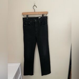 Rag & Bone Hana High Waisted Slim Fit Crop Boot Jeans Size 27 NWT